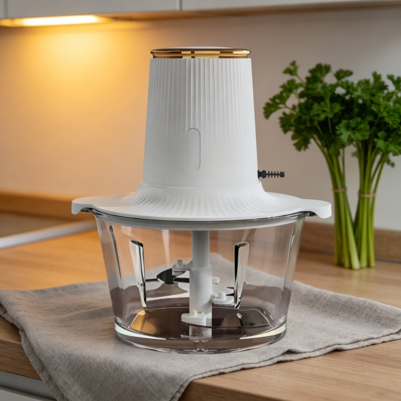 Small Electric Vegetable Meat Grinder Food Processor for Kitchen