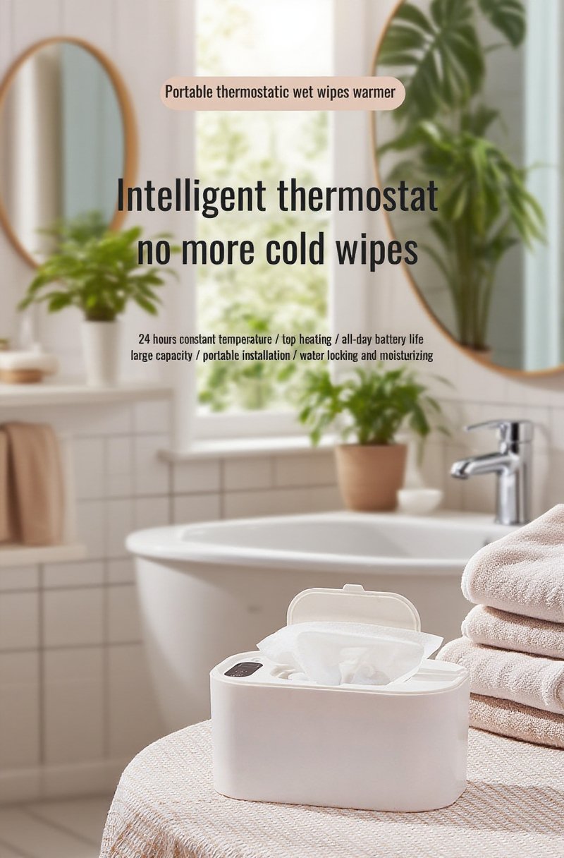 Portable Baby Wipe Warmer for travel