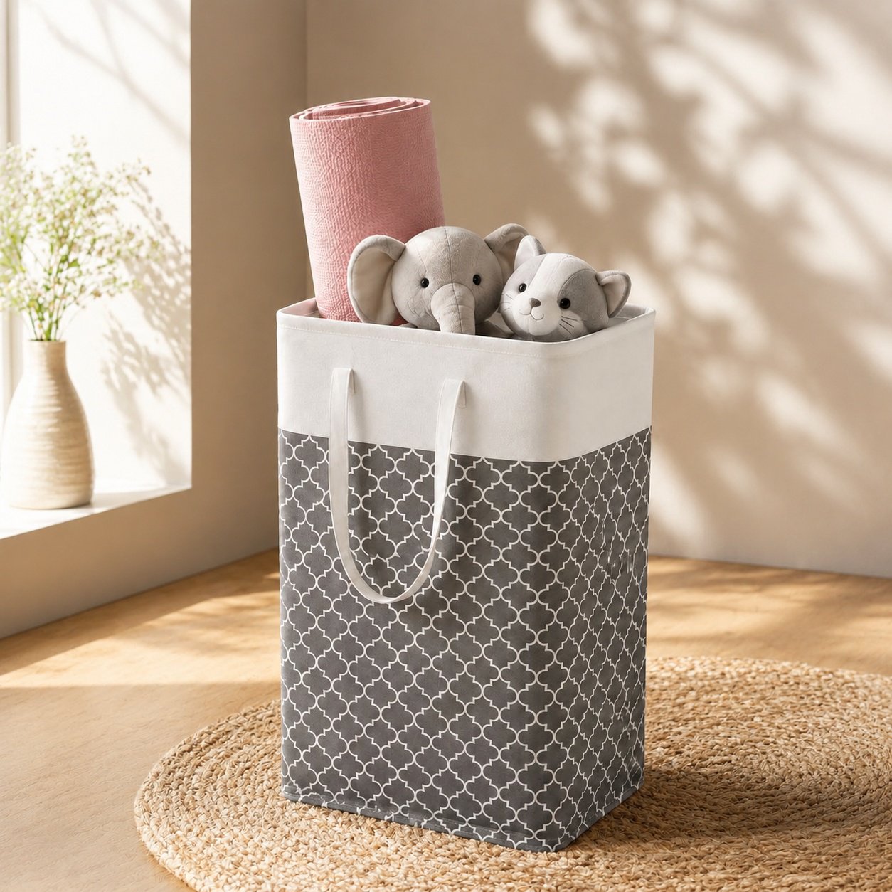 Home Multi-Purpose Storage Basket for Yoga Mats