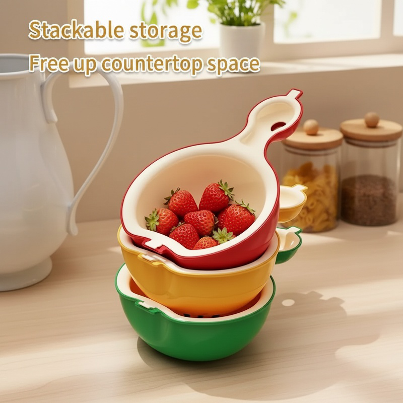 Double-layer Multifunctional Drain Basket