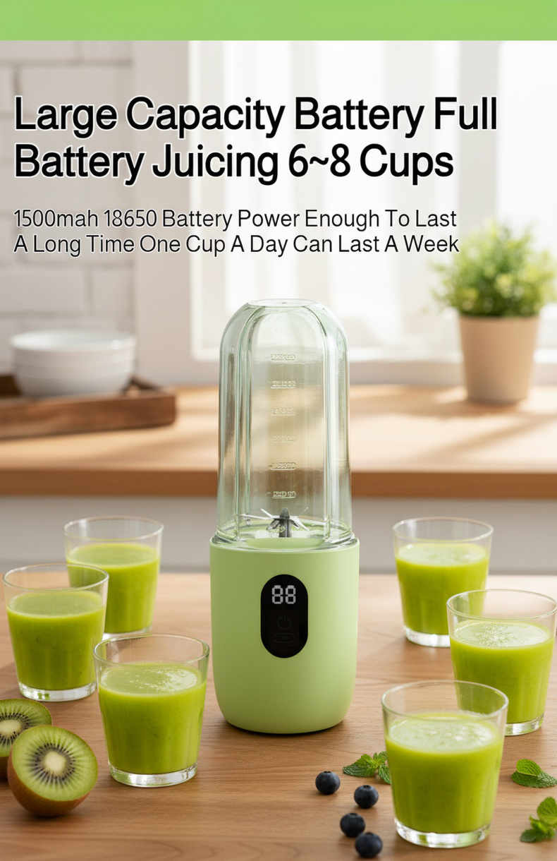Easy clean portable juicer