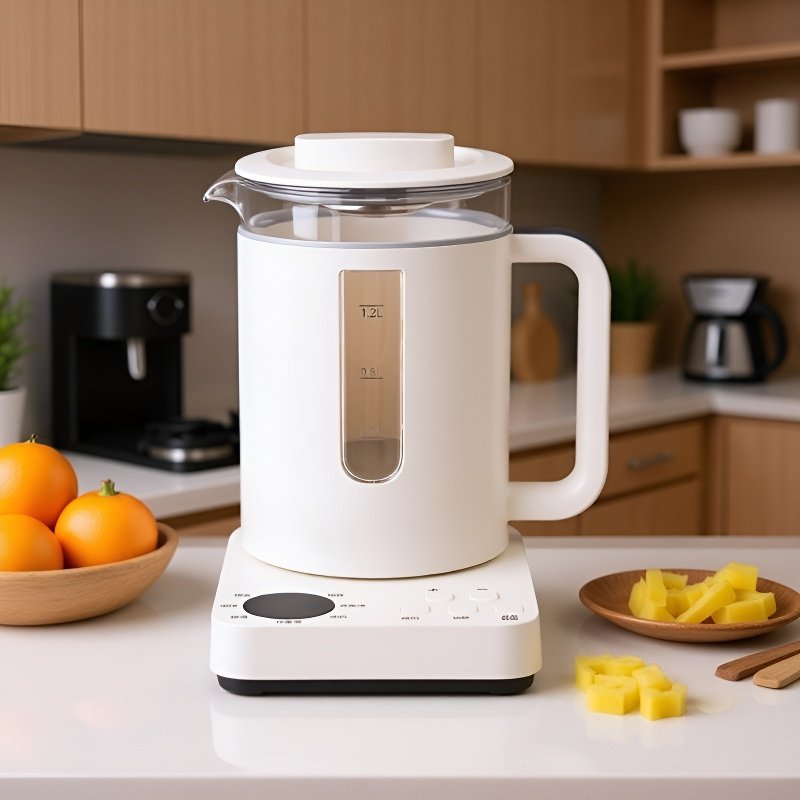 Bouilloire de santé en verre domestique multifonction, pour cuire l'eau, le thé et les remèdes