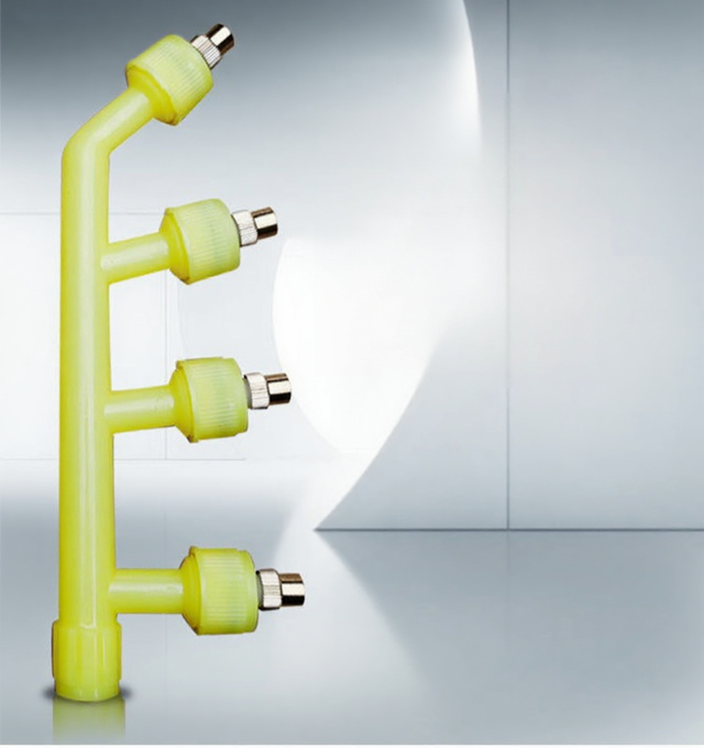 Wielootworowa, super atomizująca dysza opryskiwacza