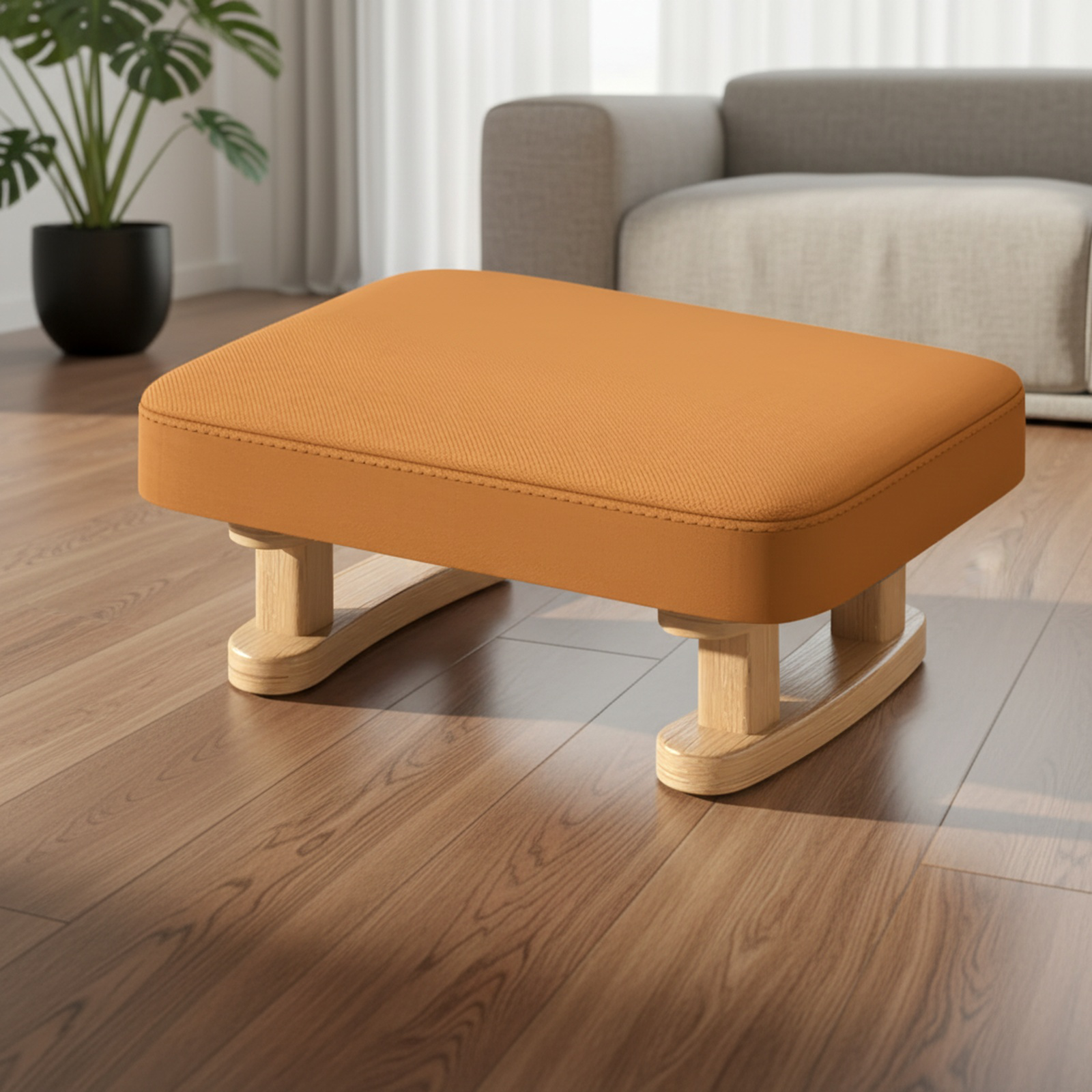Chaise basse sans pieds idéale pour la décoration intérieure