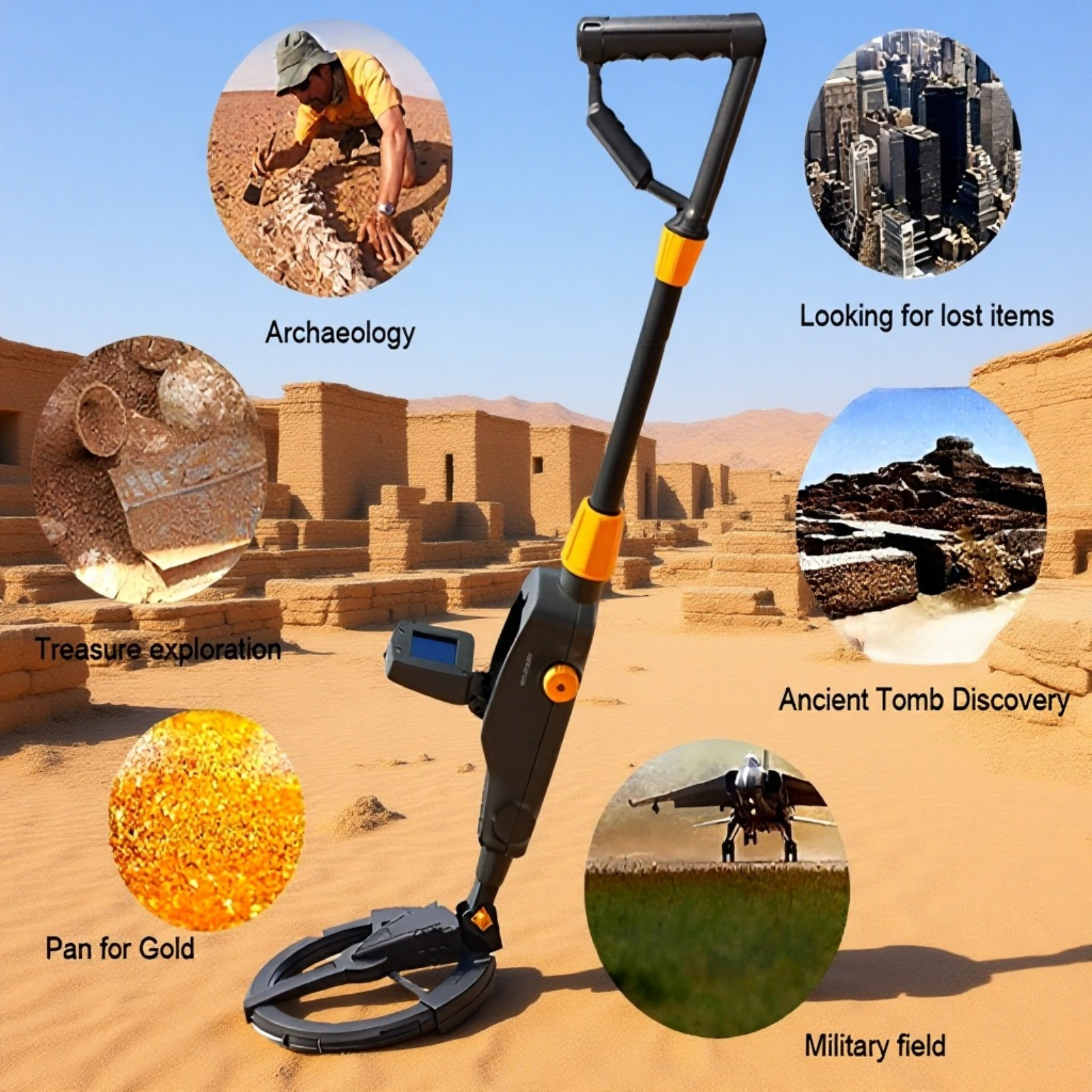 Smart Treasure Hunter Metal Detector