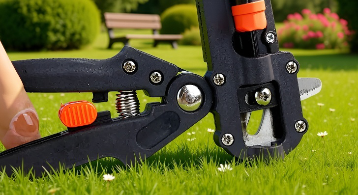 園芸作業中の使用例