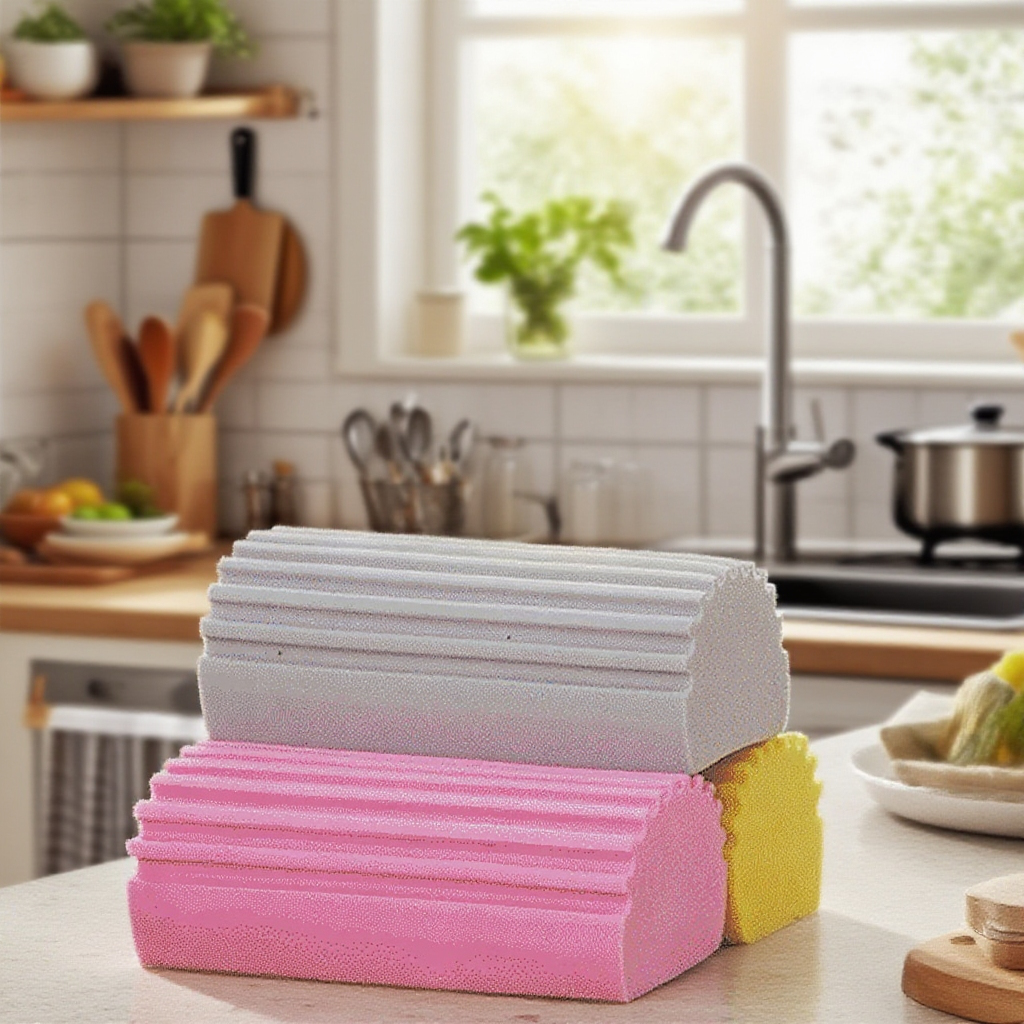 Multifunkční čistící houbička