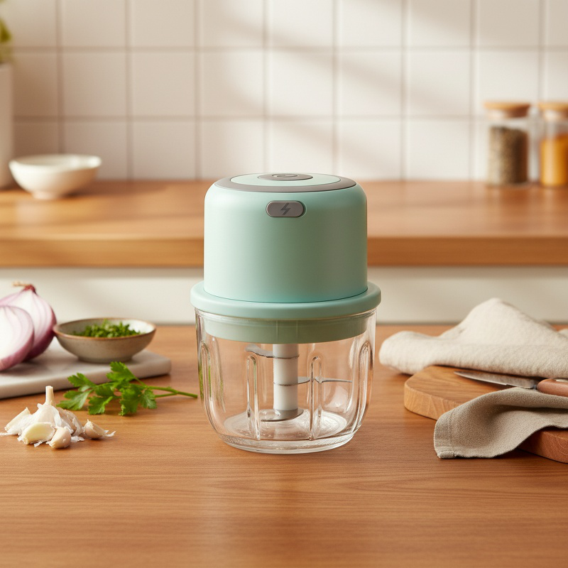 Mini Cordless Electric Garlic Grinder