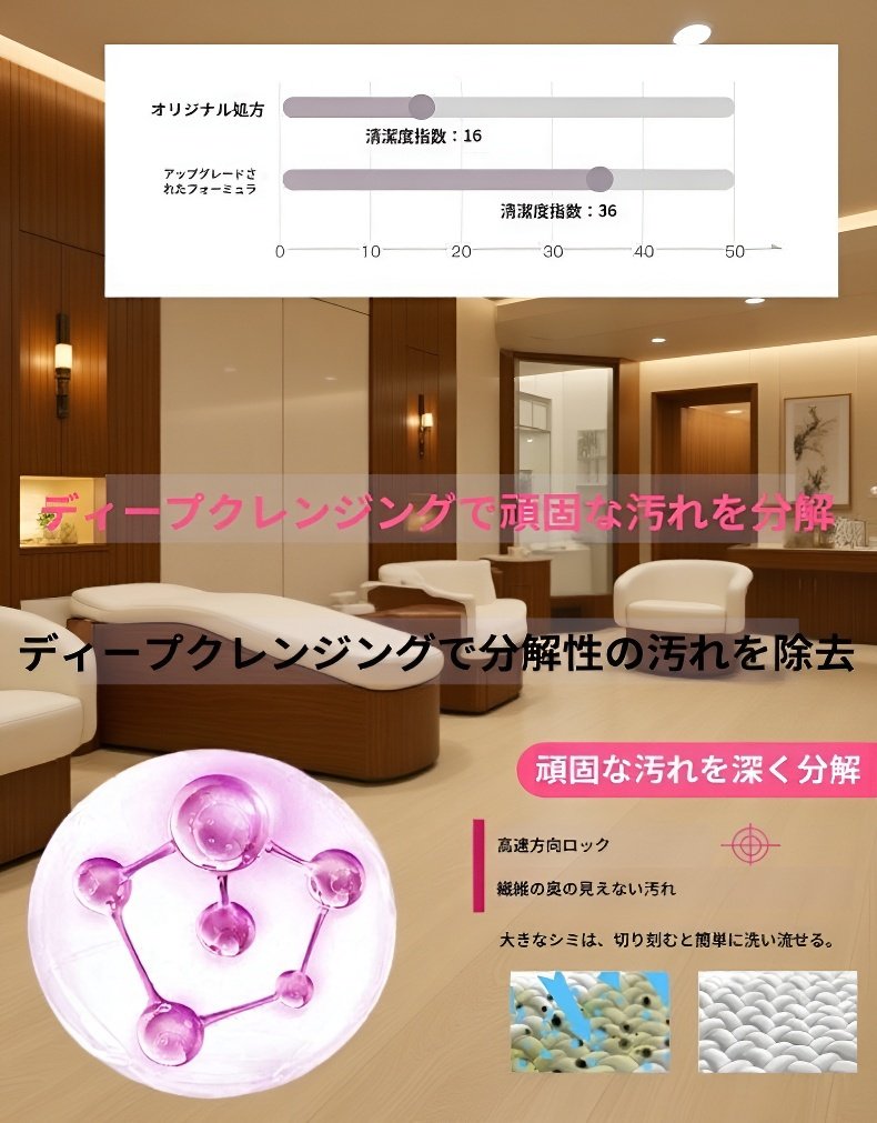 リラックスできるバスタイム演出