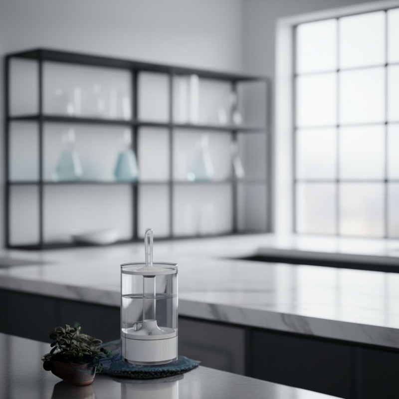 Humidificateur avec filtre de purification de l'eau