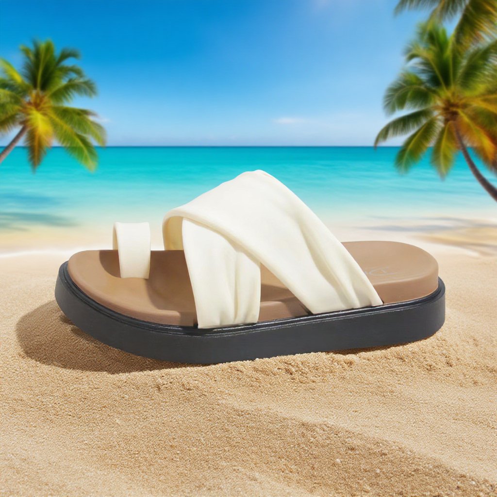 Freizeitpantoffeln mit weicher Sohle