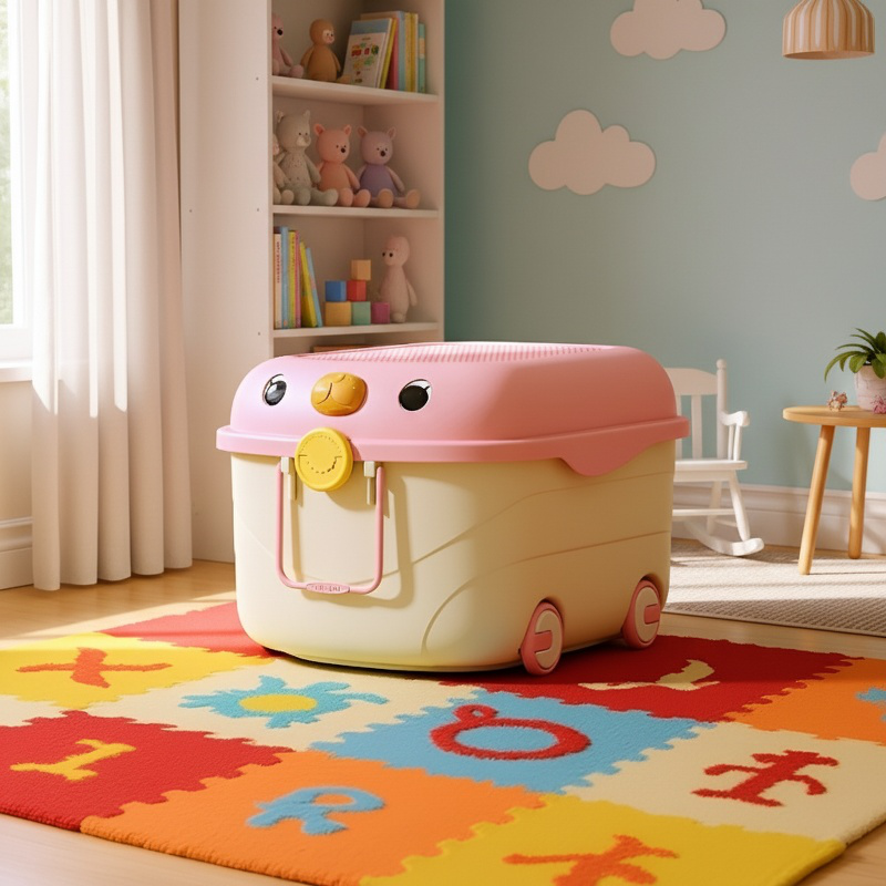 Solution de stockage des vêtements de bébé pour chambre d'enfant