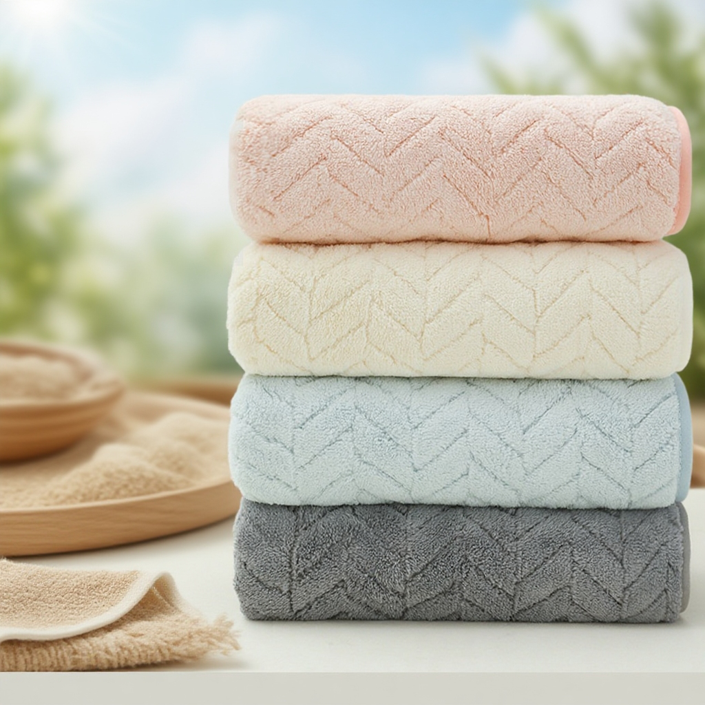 Rychleschnoucí savý ručník pro domácnost