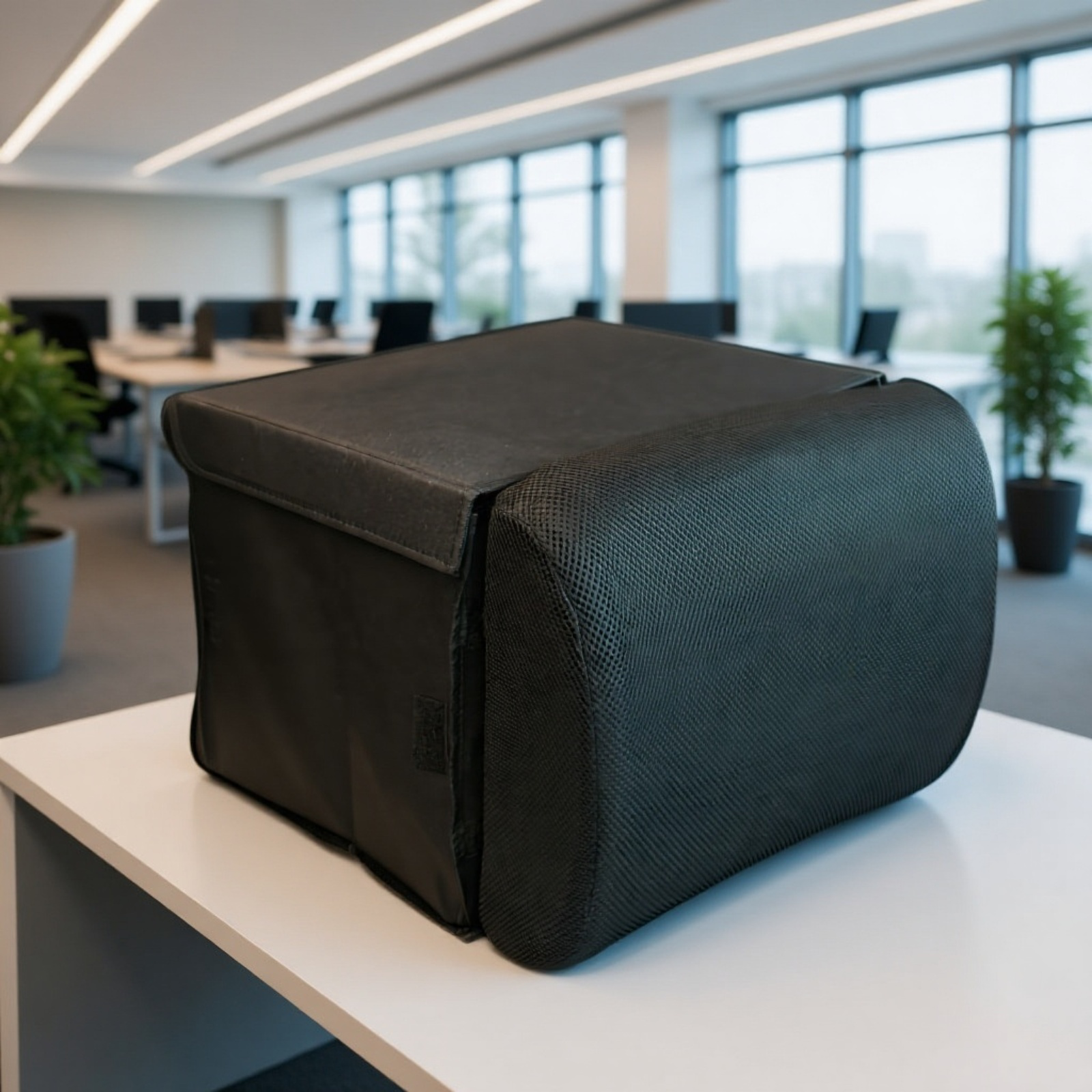 صندوق تخزين متين للسيارة مع مساحة واسعة