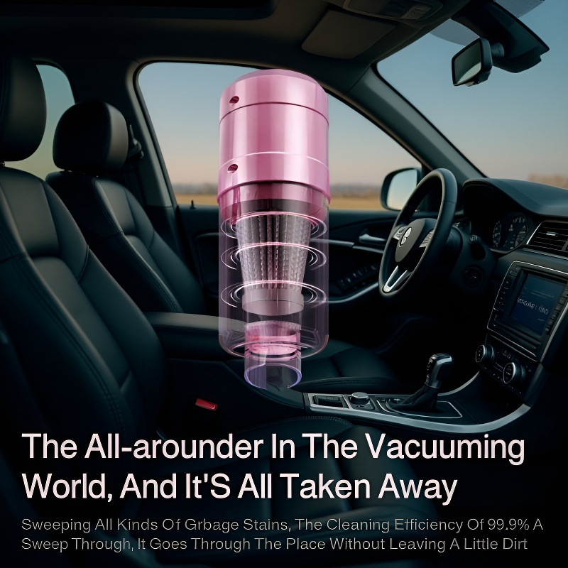 Powerful Handheld Vacuum Cleaner for Home and Car