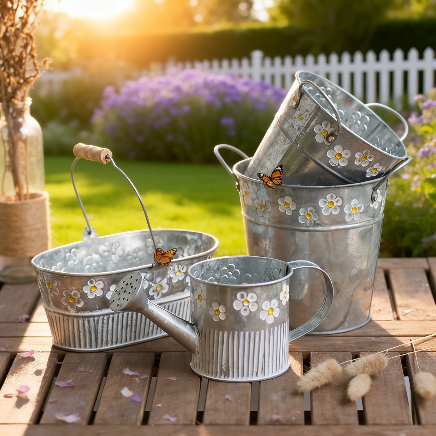 Test decoratiu de metall per a espais exteriors