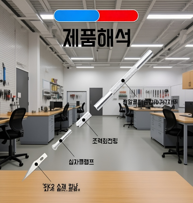 정밀 조각을 위한 고품질 조각칼