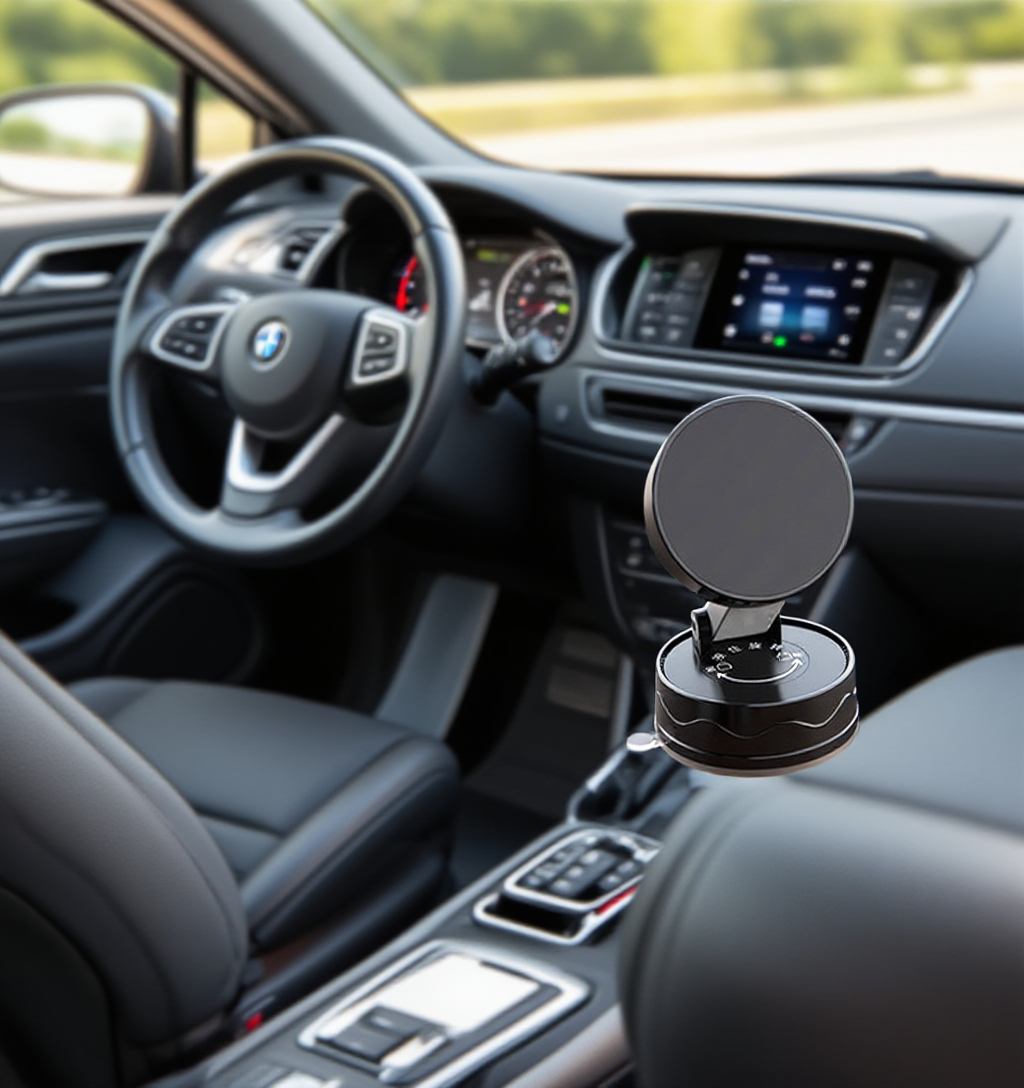 공간 절약형 접이식 차량용 거치대 설명