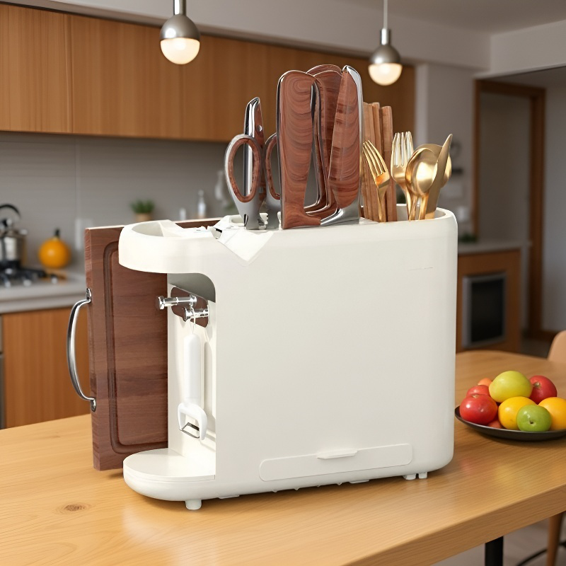 주방 칼걸이와 칼 보관함
