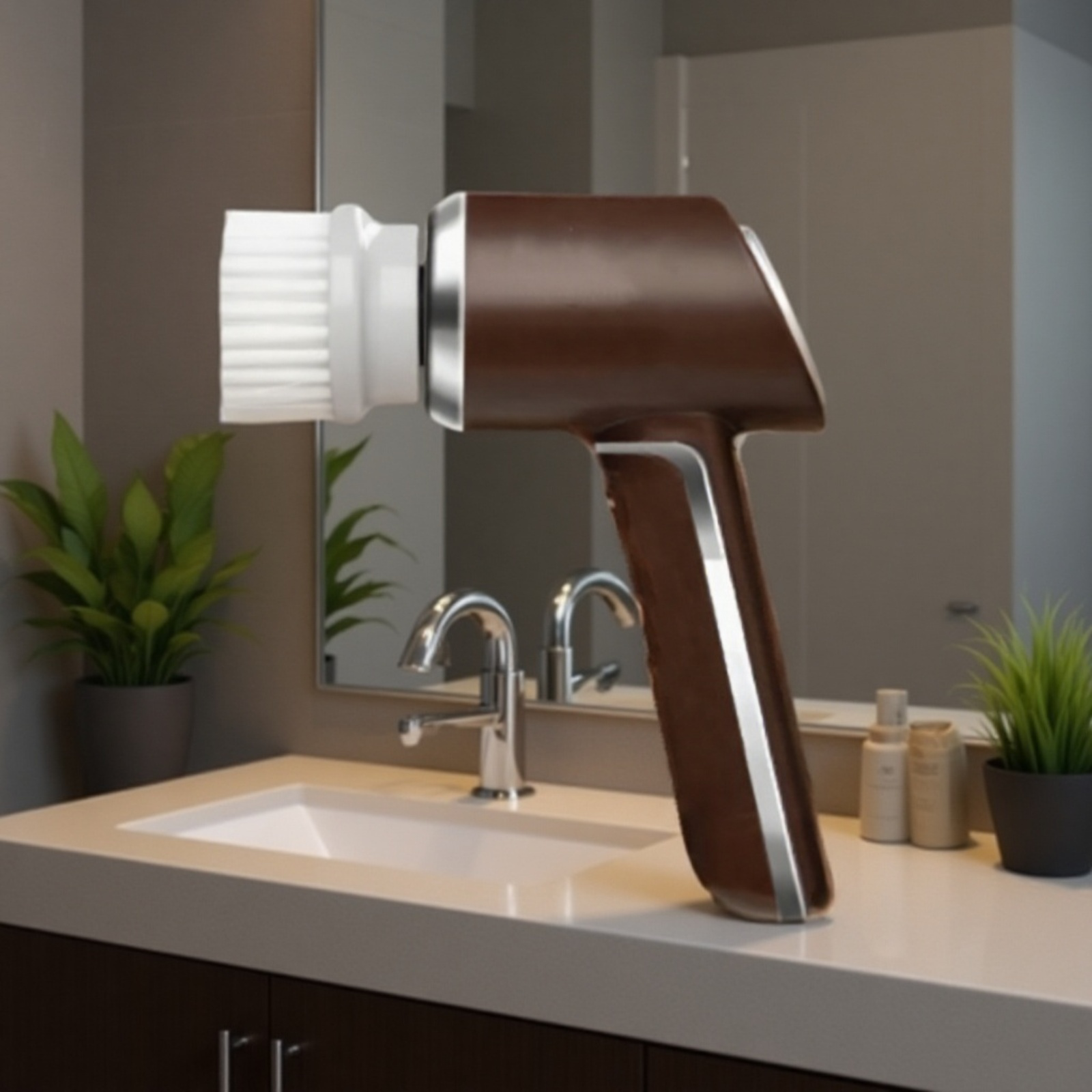 Ergonomisches Design der elektrischen Reinigungsbürste