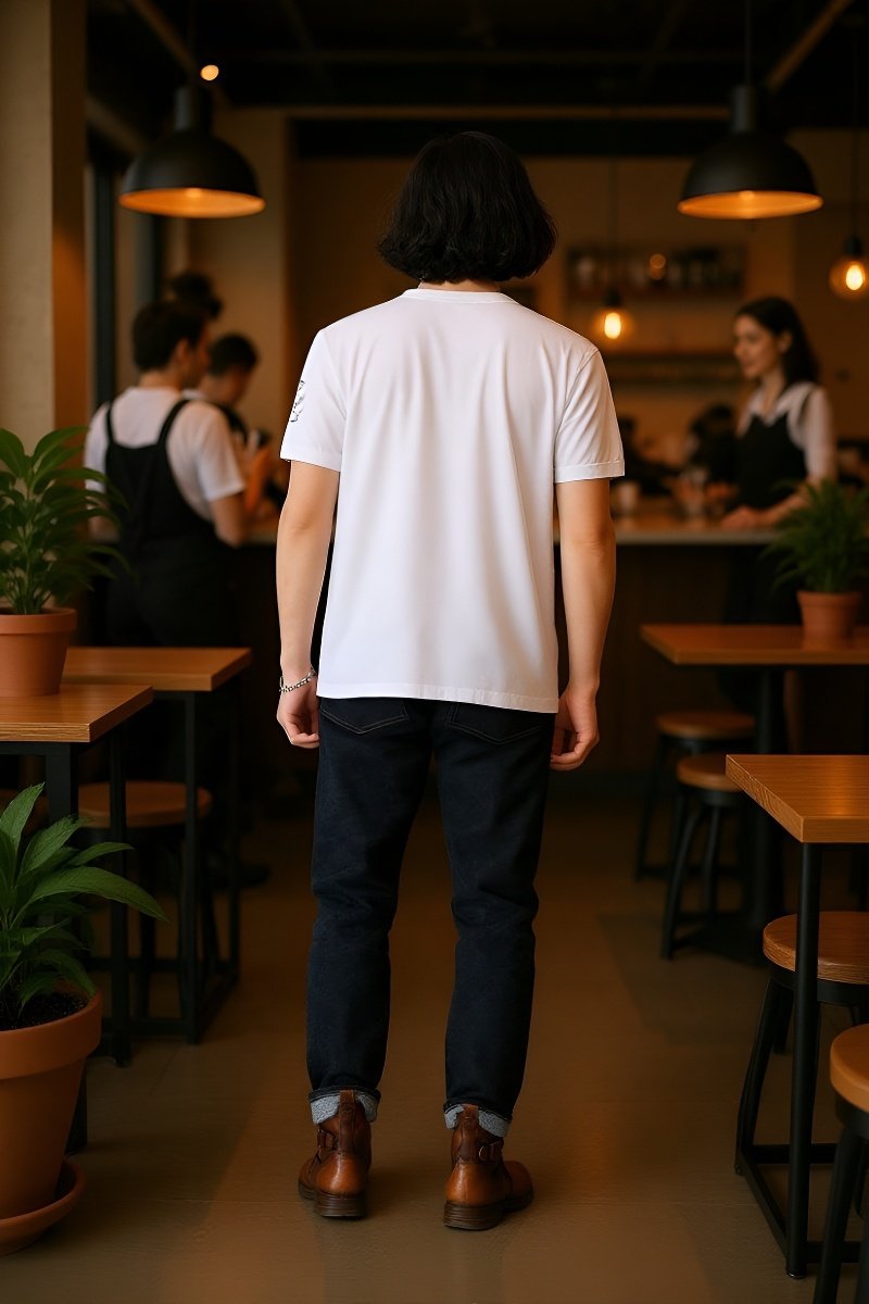 養牛ジーンズの色落ちサンプル