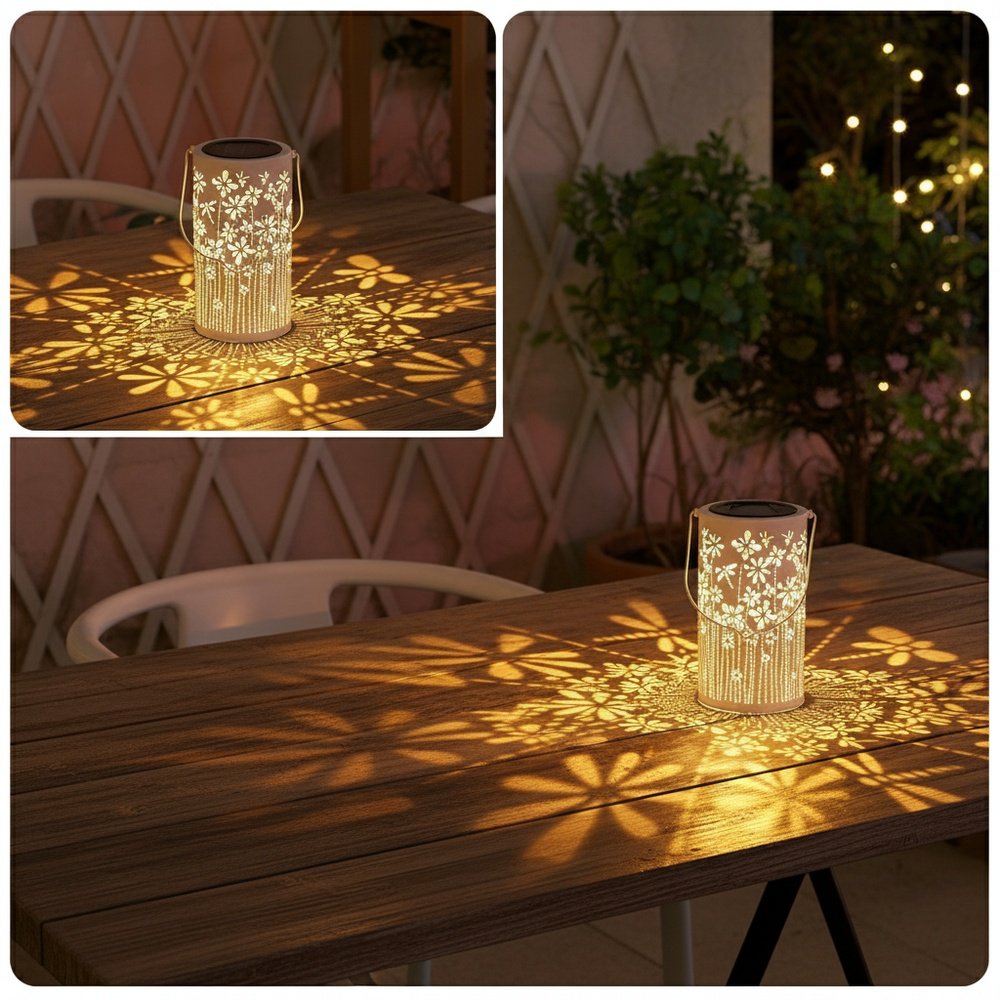 Outdoor Solar-Dragonfly-Licht, wasserdichte Hofdekoration, geeignet für Garten und Balkon