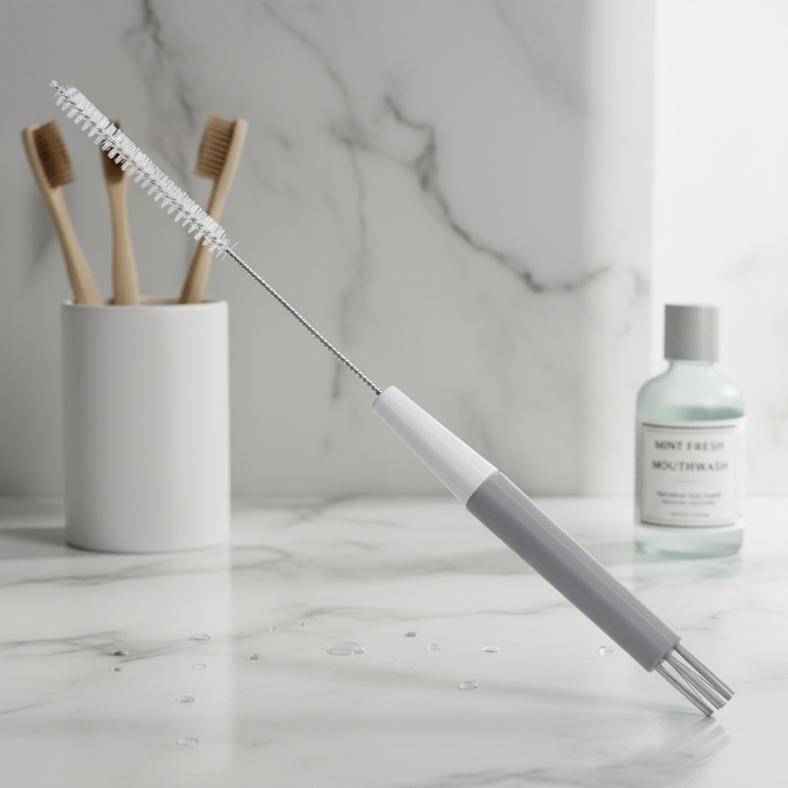 Multifunctional Straw Brush for Baby Bottles and Cups