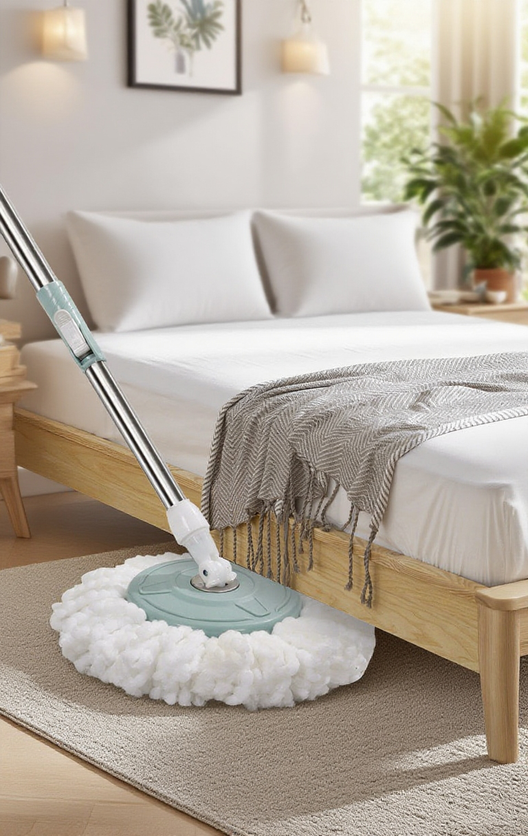 편리한 청소를 위한 회전 밀대 사용 방법