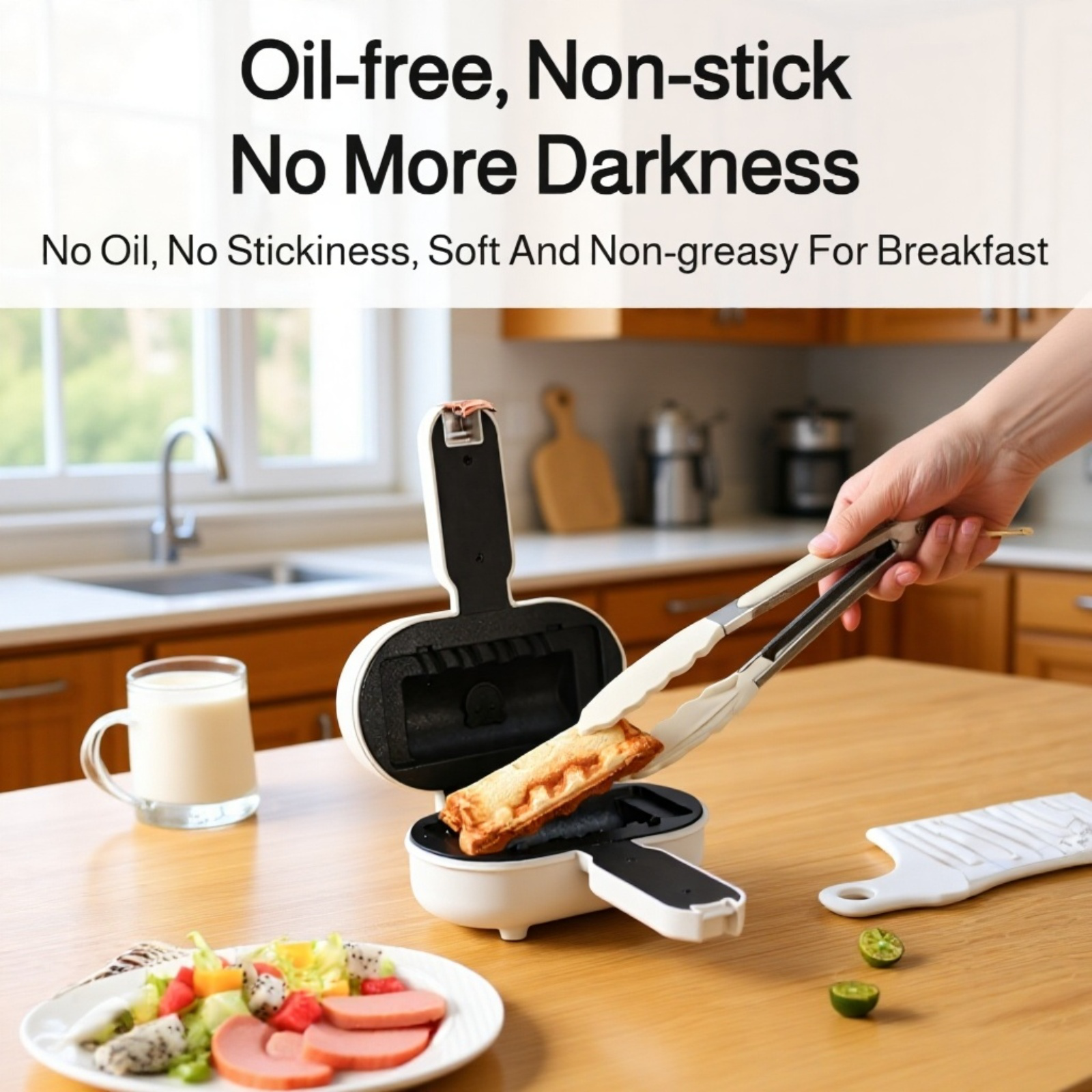 Efficient kitchen appliance for busy mornings