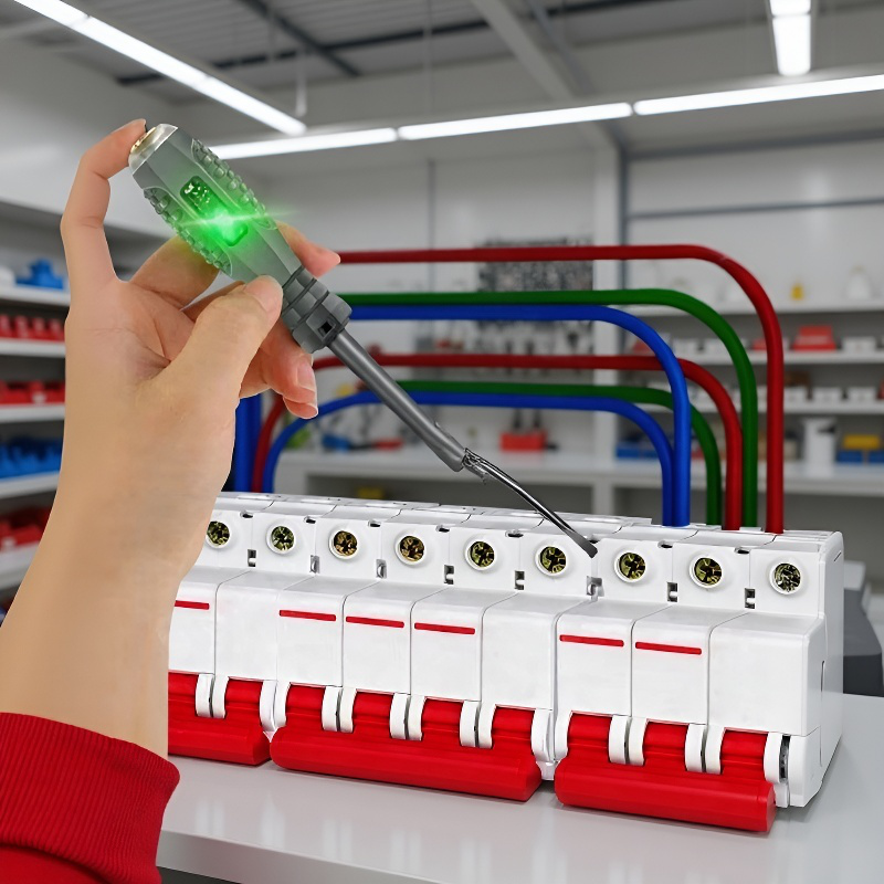 Dual Light Sensing High Torque Alloy Electric Test Pen Flexible Break Tester