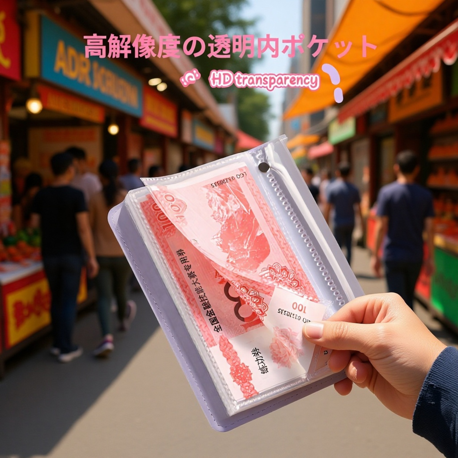 大容量現金収納型貯金ブックお金管理専用貯金冊子