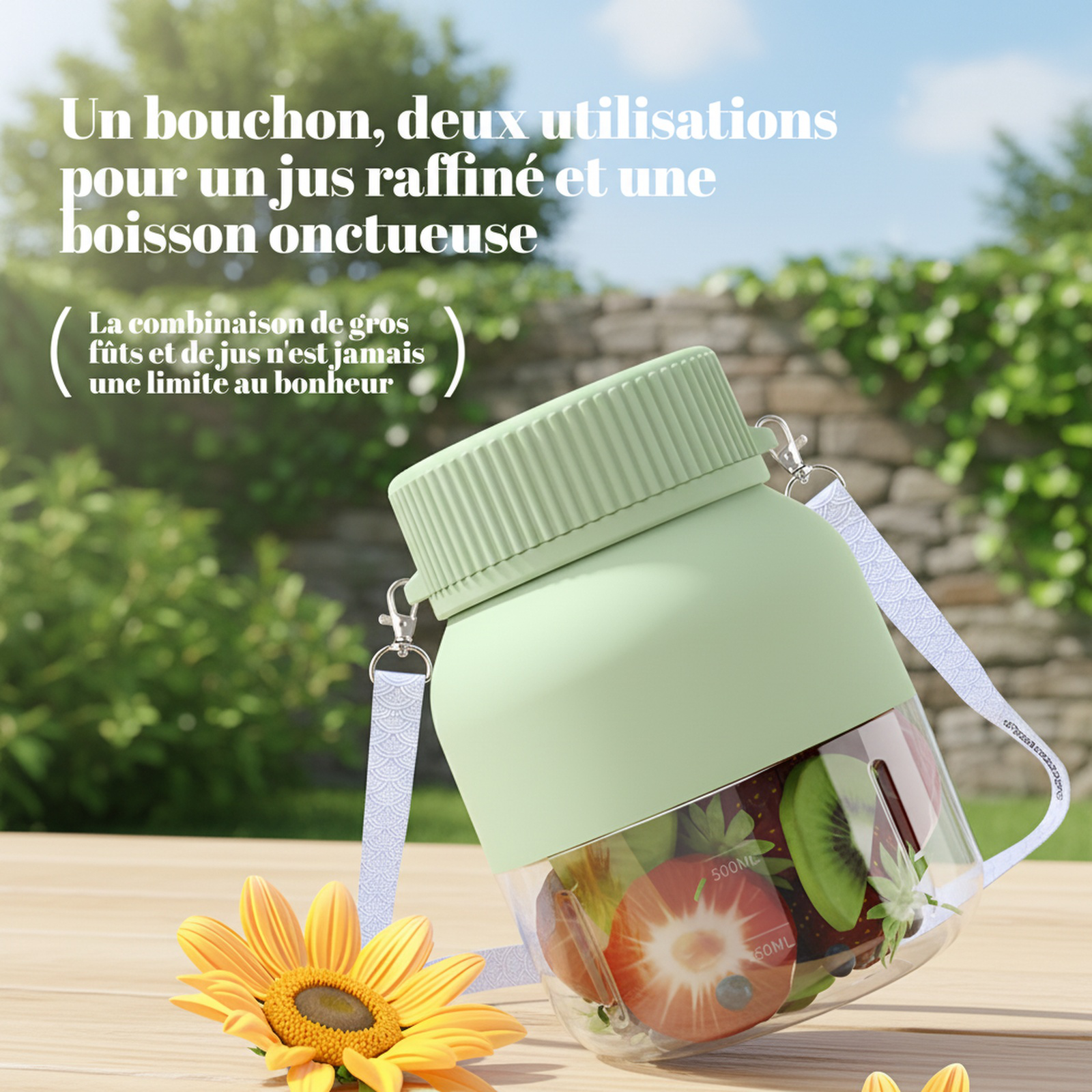 Nouveau presse-agrumes tonneau multifonctionnel jus frais sans fil extérieur portable presse-agrumes