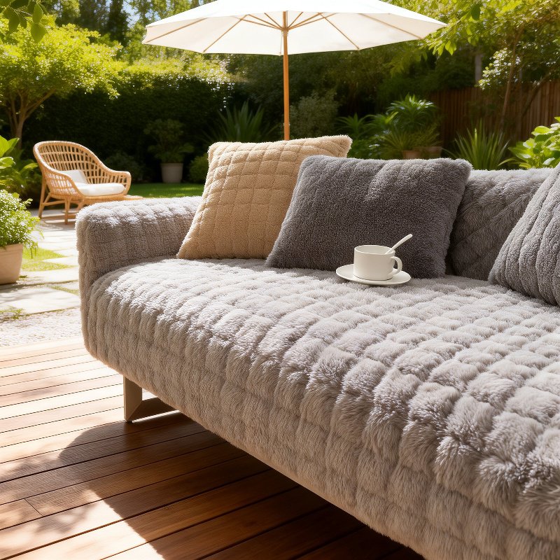 冬用汎用クッション保護カバー