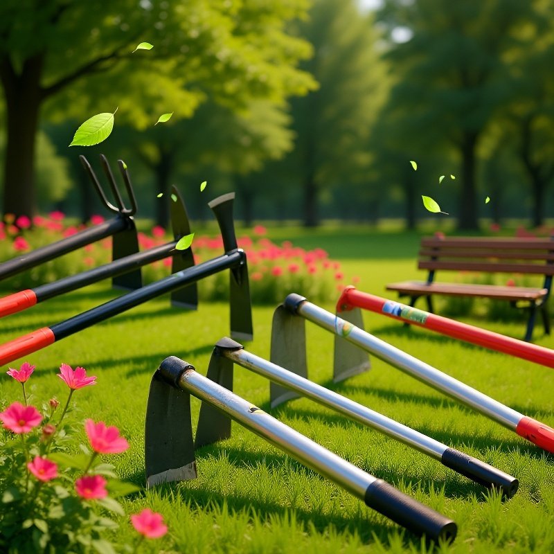 다용도 스테인리스 정원 괭이 & 원예 도구