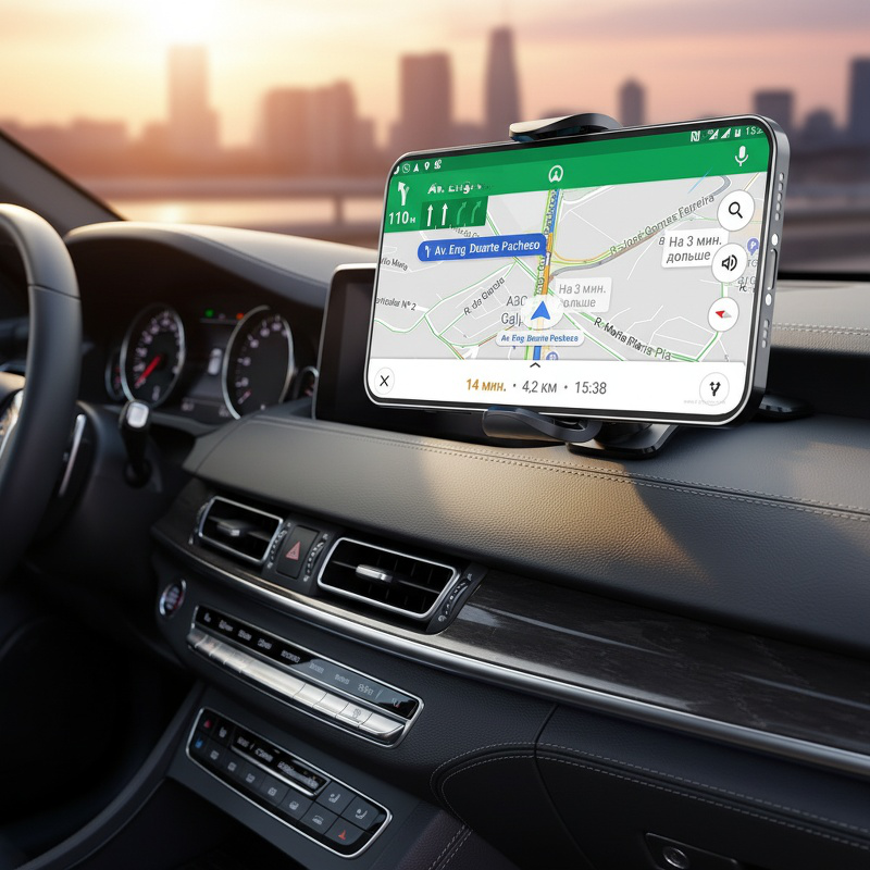 Car Dashboard Clip-On Phone Holder