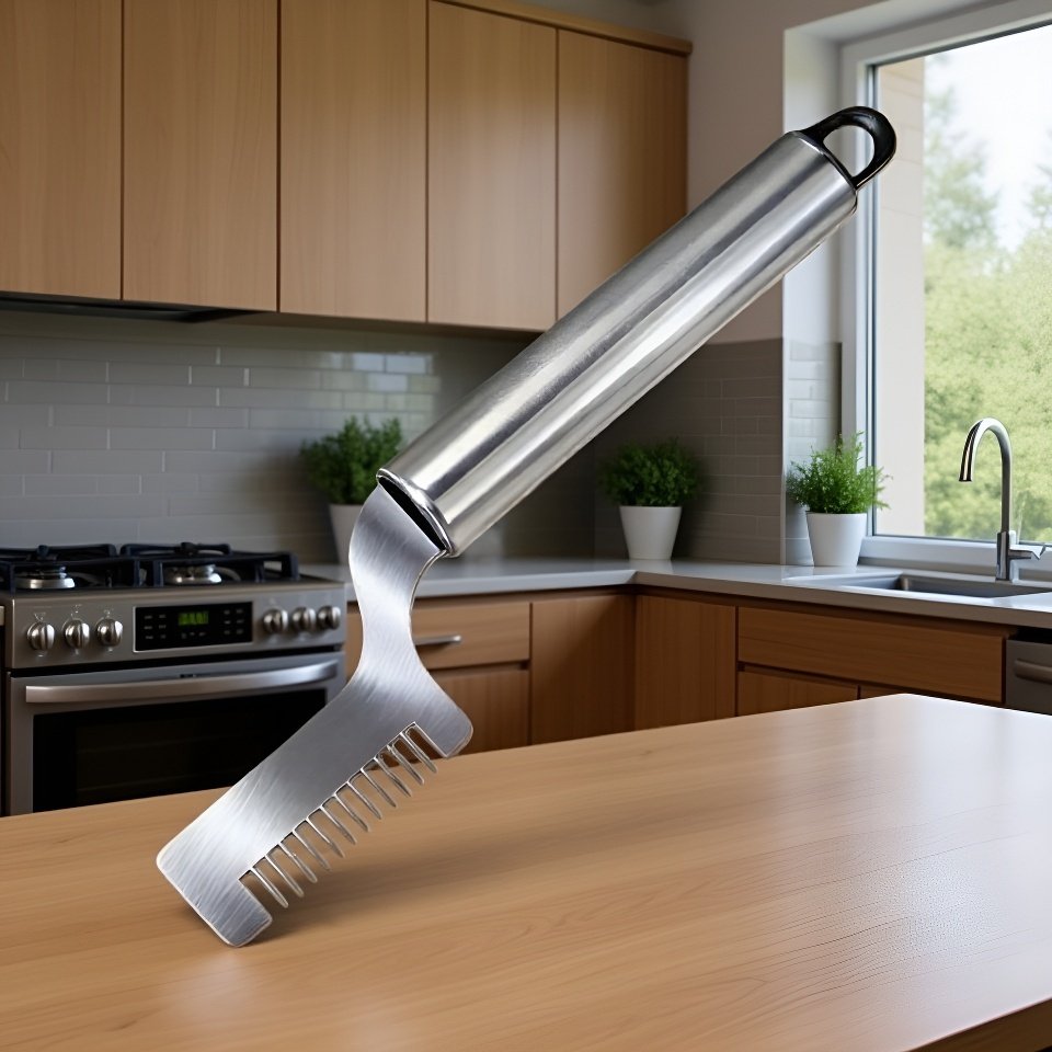 Küchen-Frühlingszwiebelschneider, Frühlingszwiebelraspel, ultrafeiner Raspel.