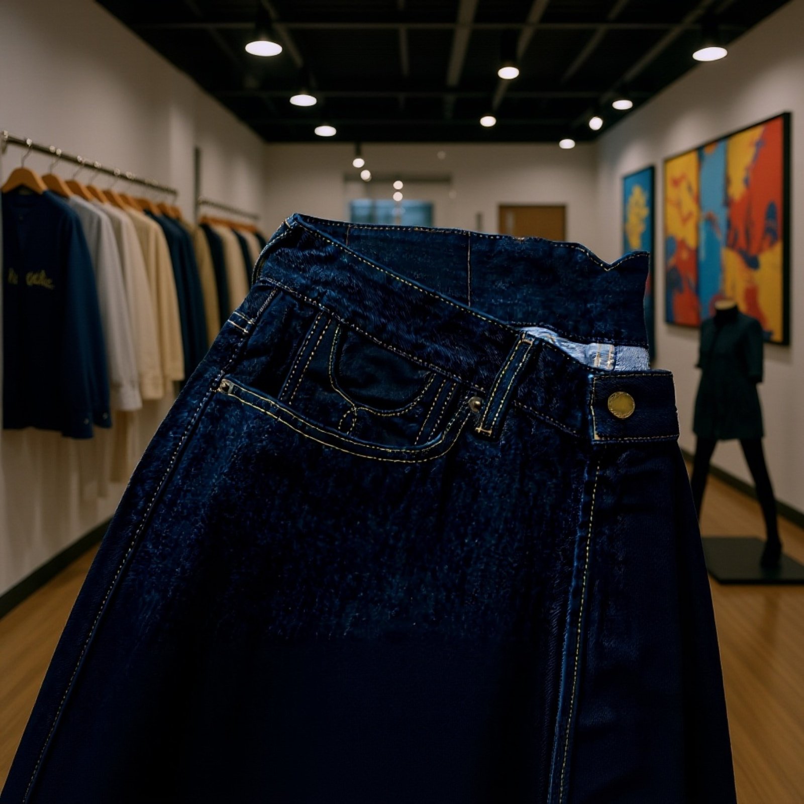 デニムオーバーオール