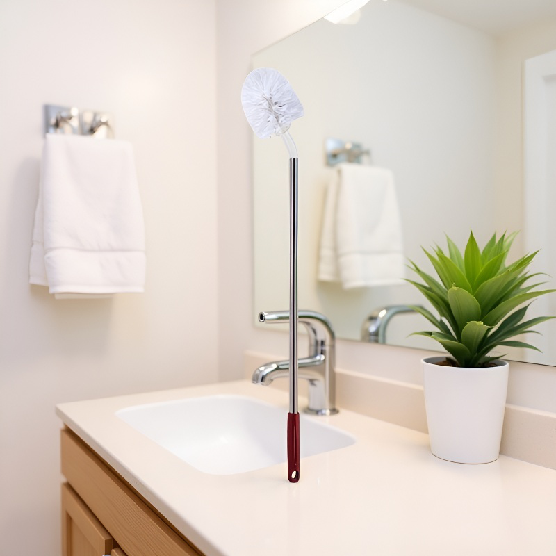 家庭用長柄バケツブラシ　360°全方向クリーン