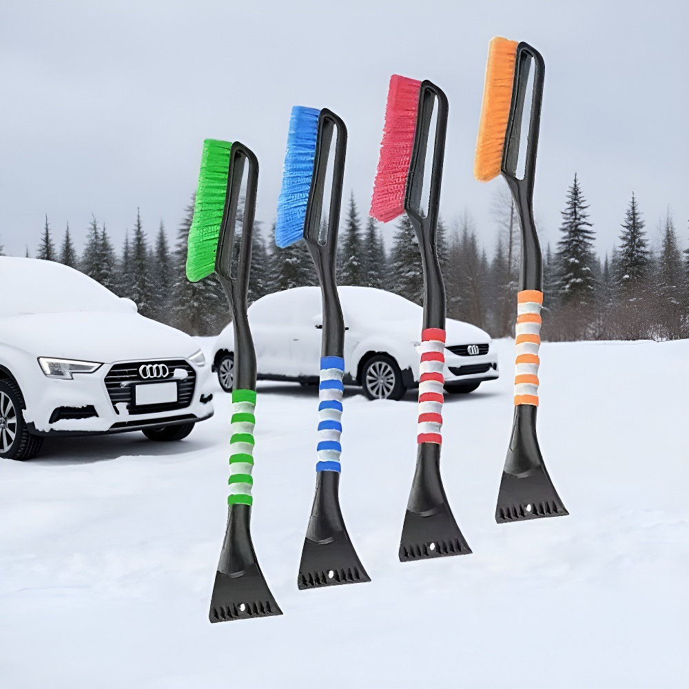 다기능 차량용 눈 제거 브러시/제설 브러시/확장식 스크레이퍼