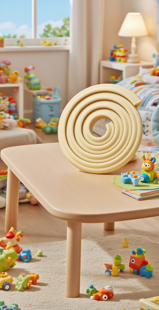 가정용 와이드 모서리 충돌방지 스티커 제품 이미지