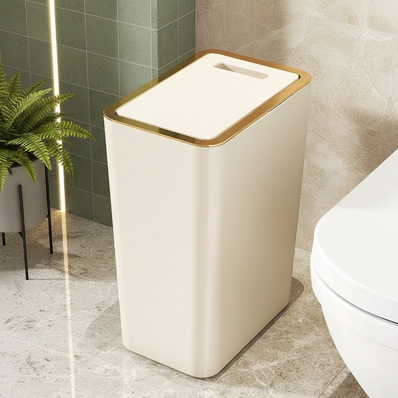 Poubelle moderne et simple, adaptée à de nombreux espaces