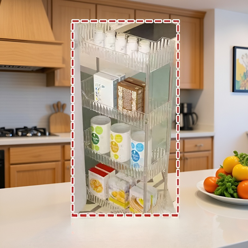 Gabinete de almacenamiento multifuncional para snacks y baño