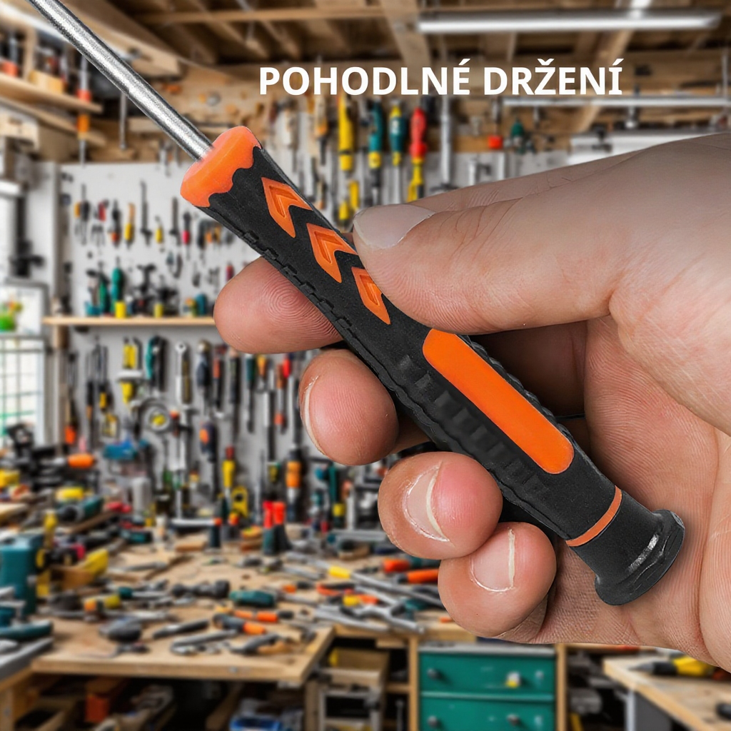 Hvězdicový šroubovák, precizní nástroj speciálně pro opravu počítačů