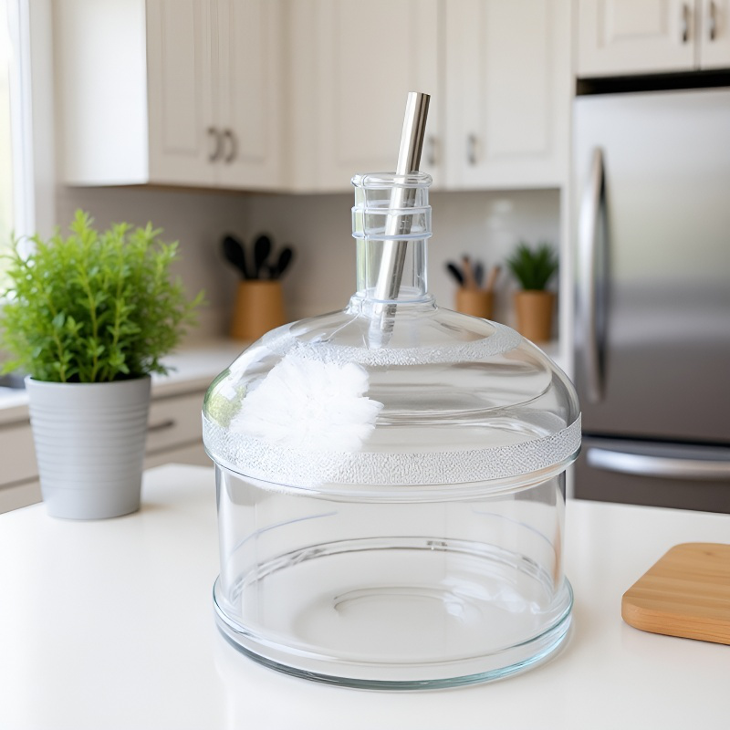 加長ハンドル付き水桶ブラシ