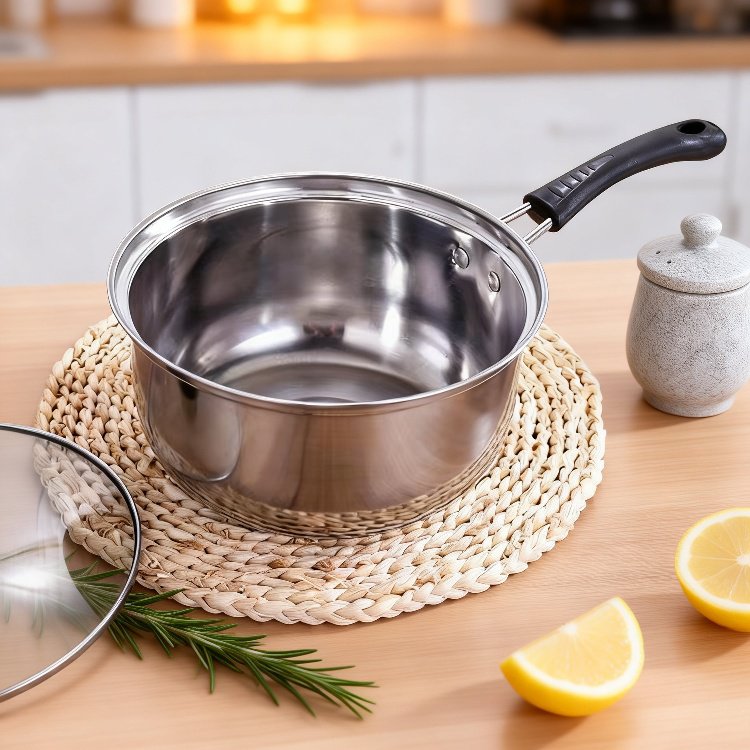 Cazo para leche de acero inoxidable grueso