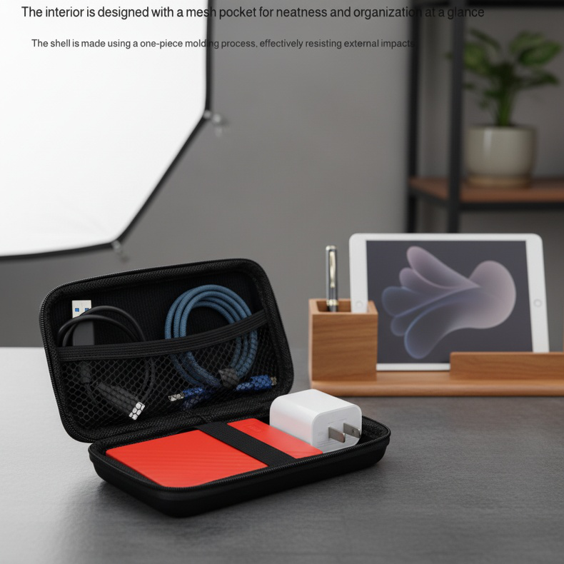 Large capacity mobile power storage bag with Bluetooth headset