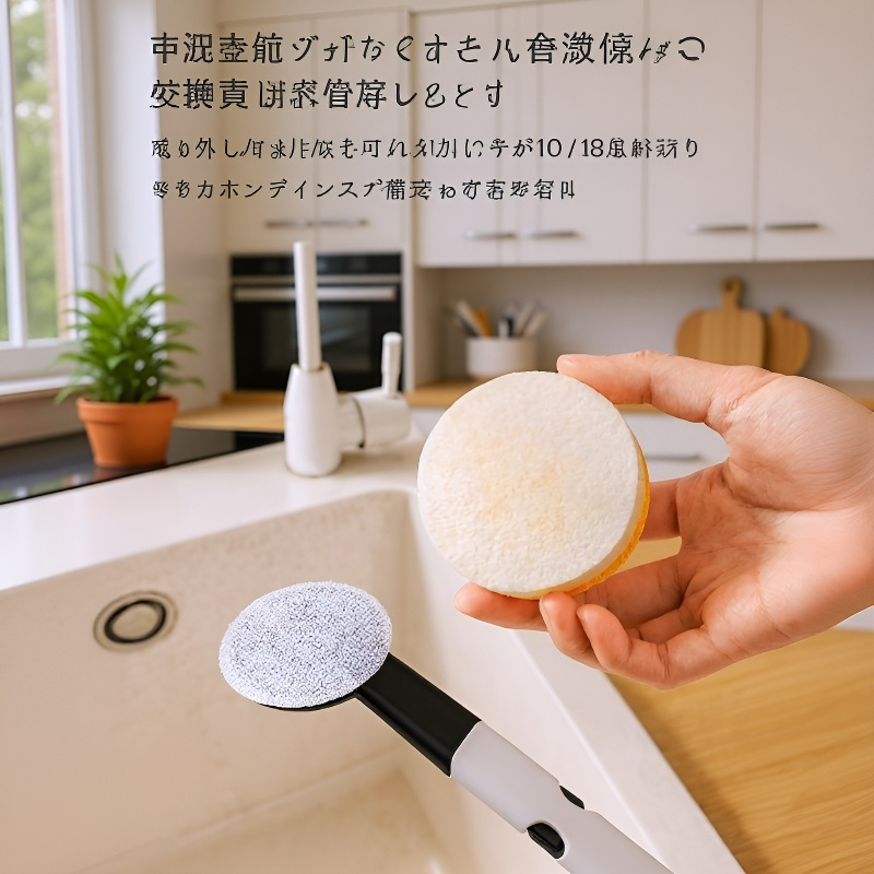 家庭用鍋・食器用ブラシ キッチン用多機能ブラシ