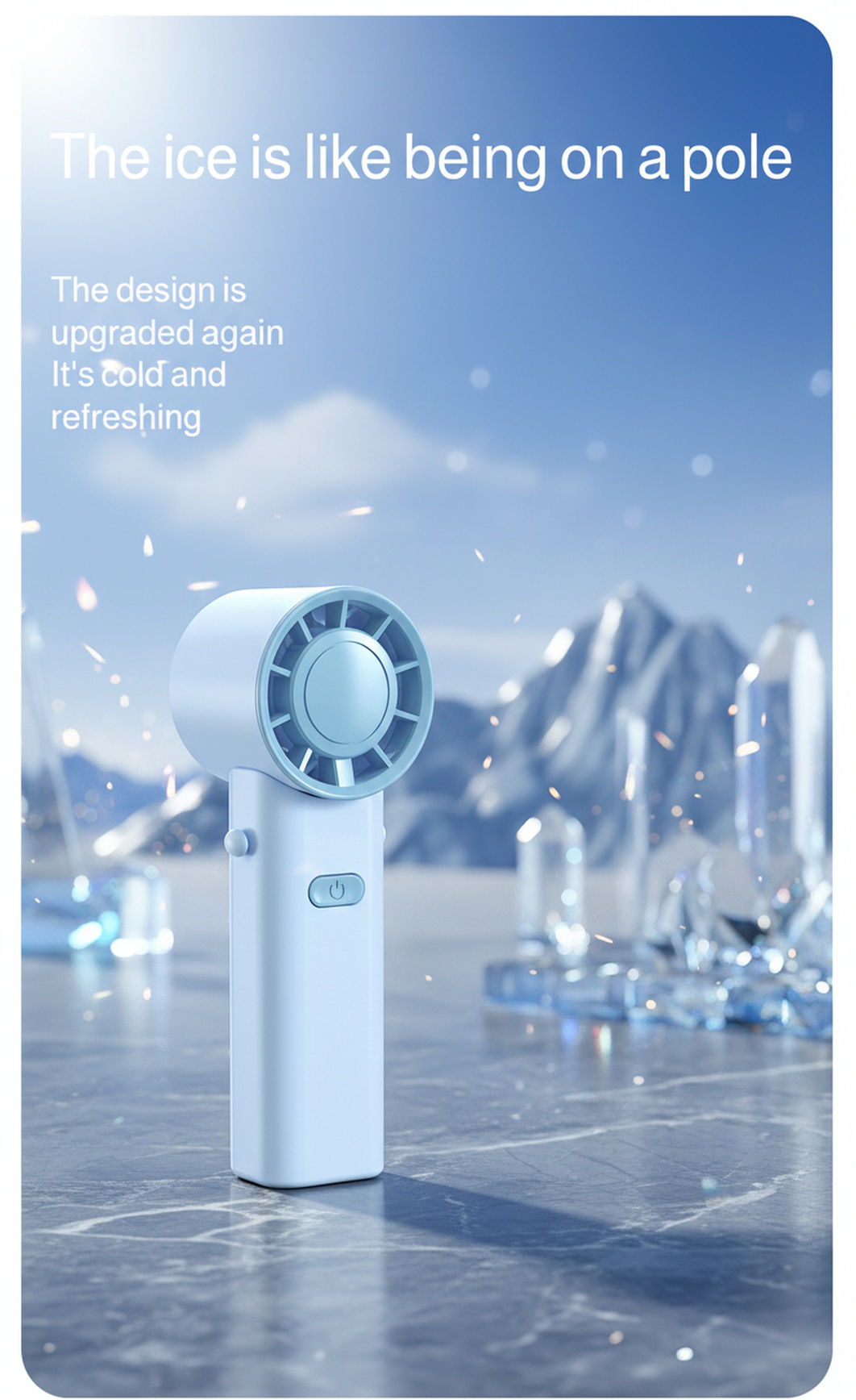 Adjustable Folding Neck Fan for Daily Cooling