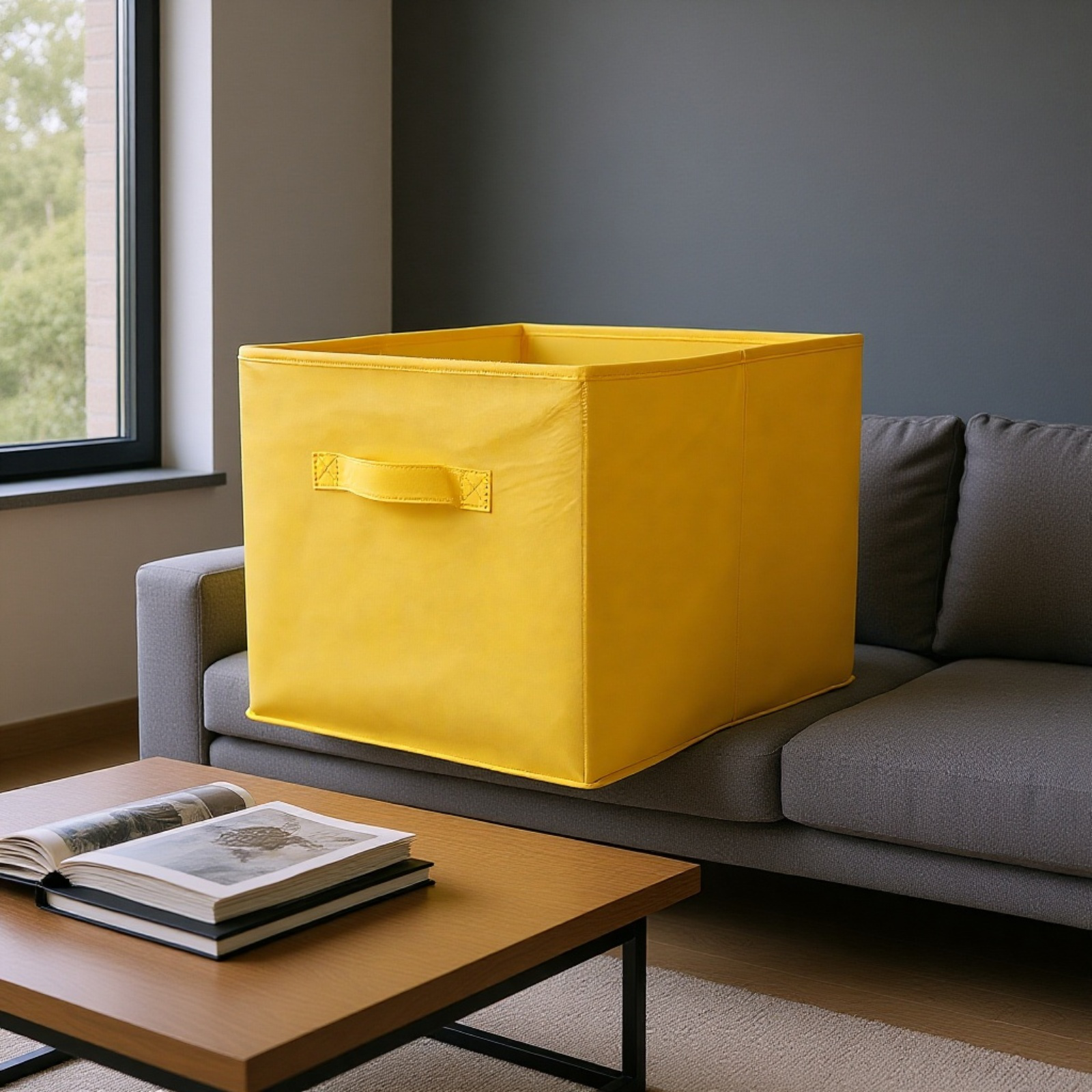 Multifunktionale, faltbare Aufbewahrungsbox für Schrank und Schreibtisch