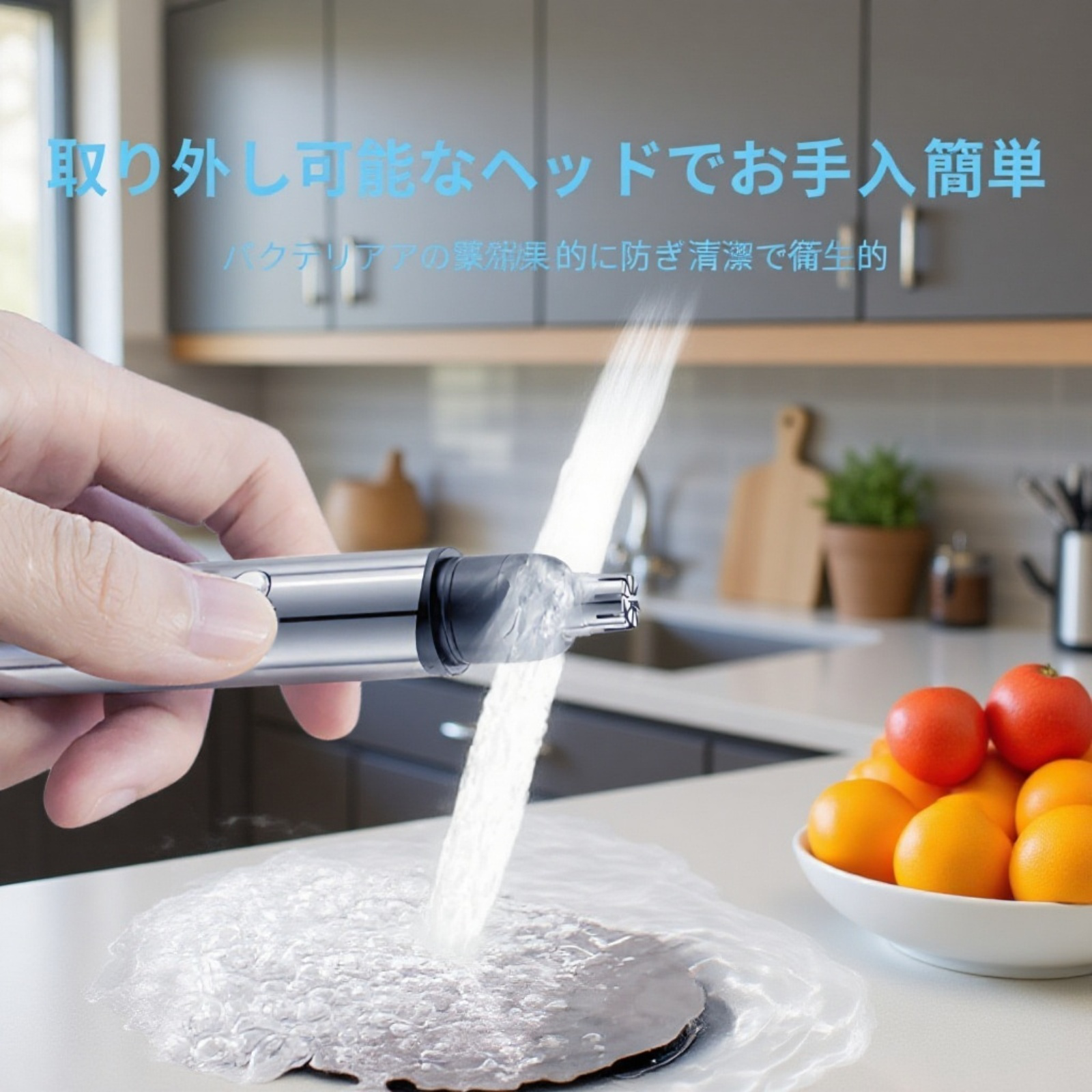 新型電動鼻毛トリマー 男性用ポータブル鼻毛シェーバー